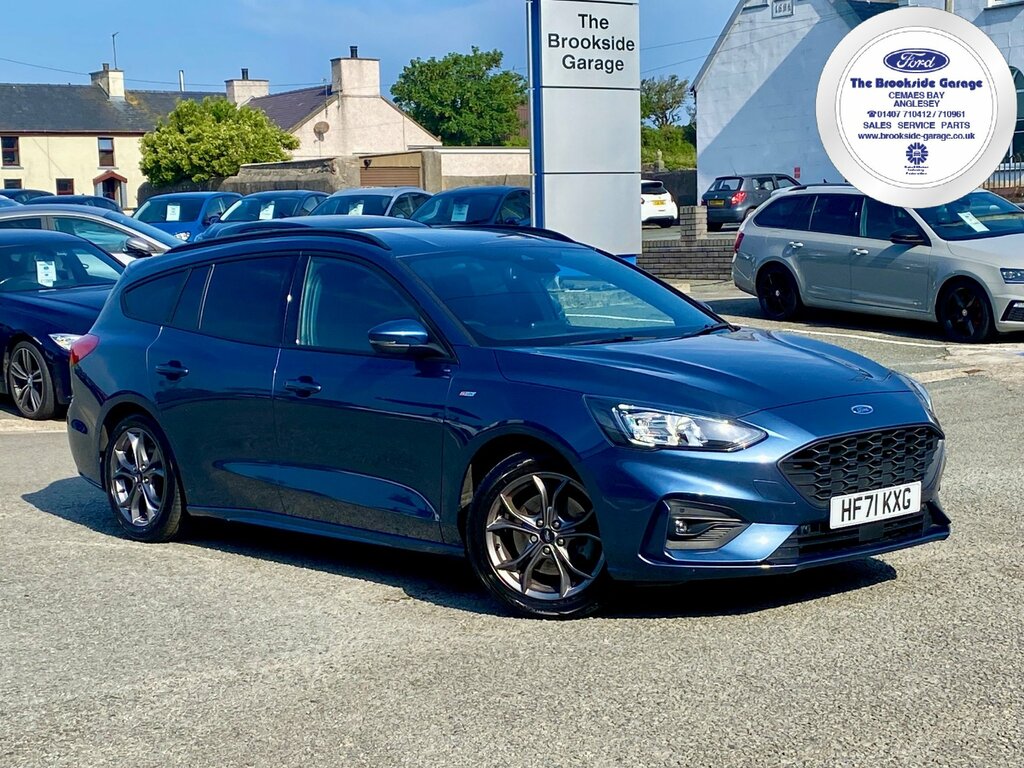Ford Focus 1.0T Ecoboost St-line Edition Estate Ma Blue