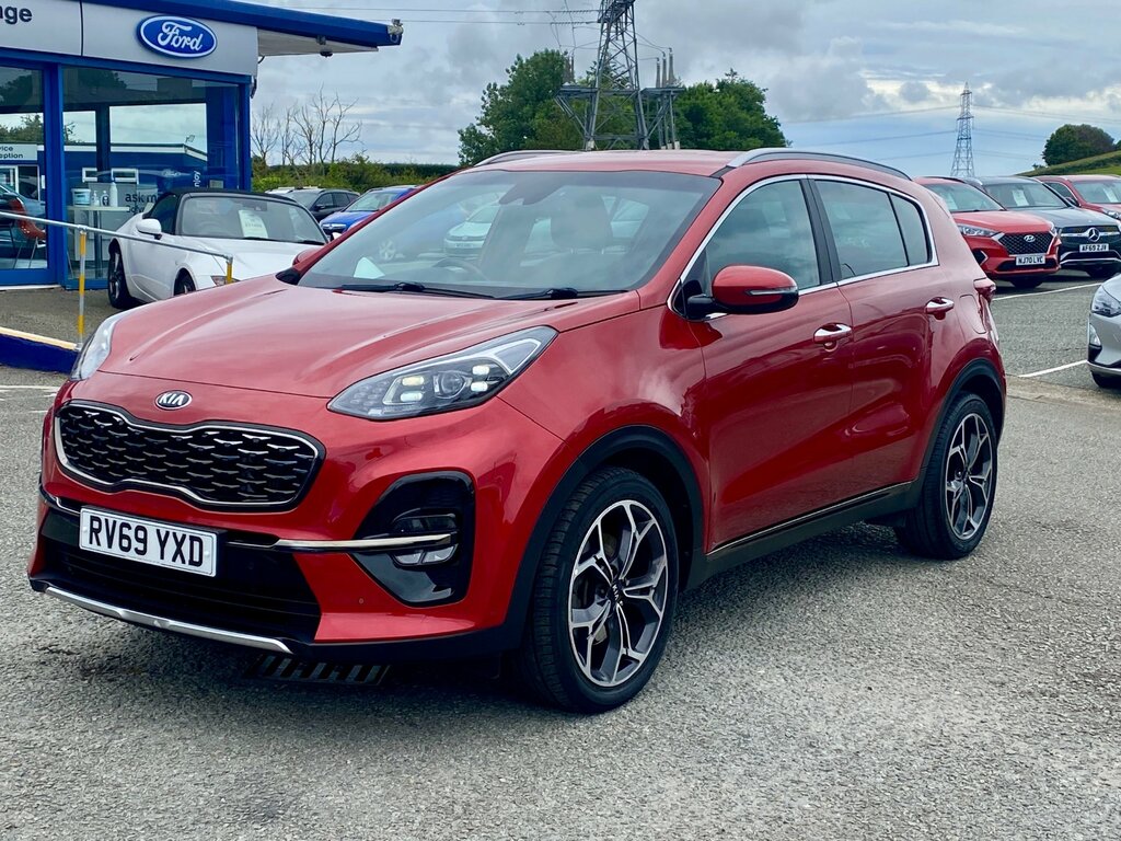 Kia Sportage 1.6 Crdi Ecodynamics Gt-line Suv Hybri Red #3
