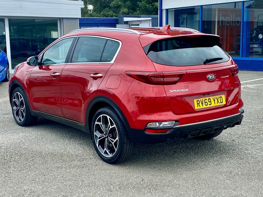Kia Sportage 1.6 Crdi Ecodynamics Gt-line Suv Hybri Red #5
