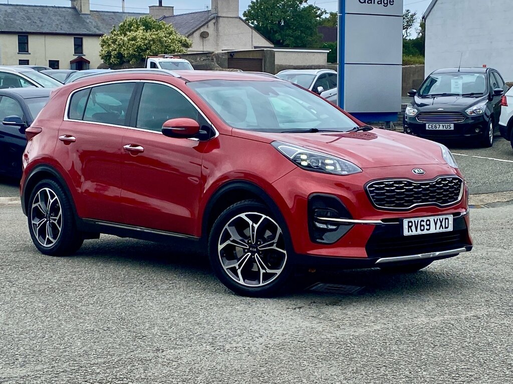 Kia Sportage 1.6 Crdi Ecodynamics Gt-line Suv Hybri Red