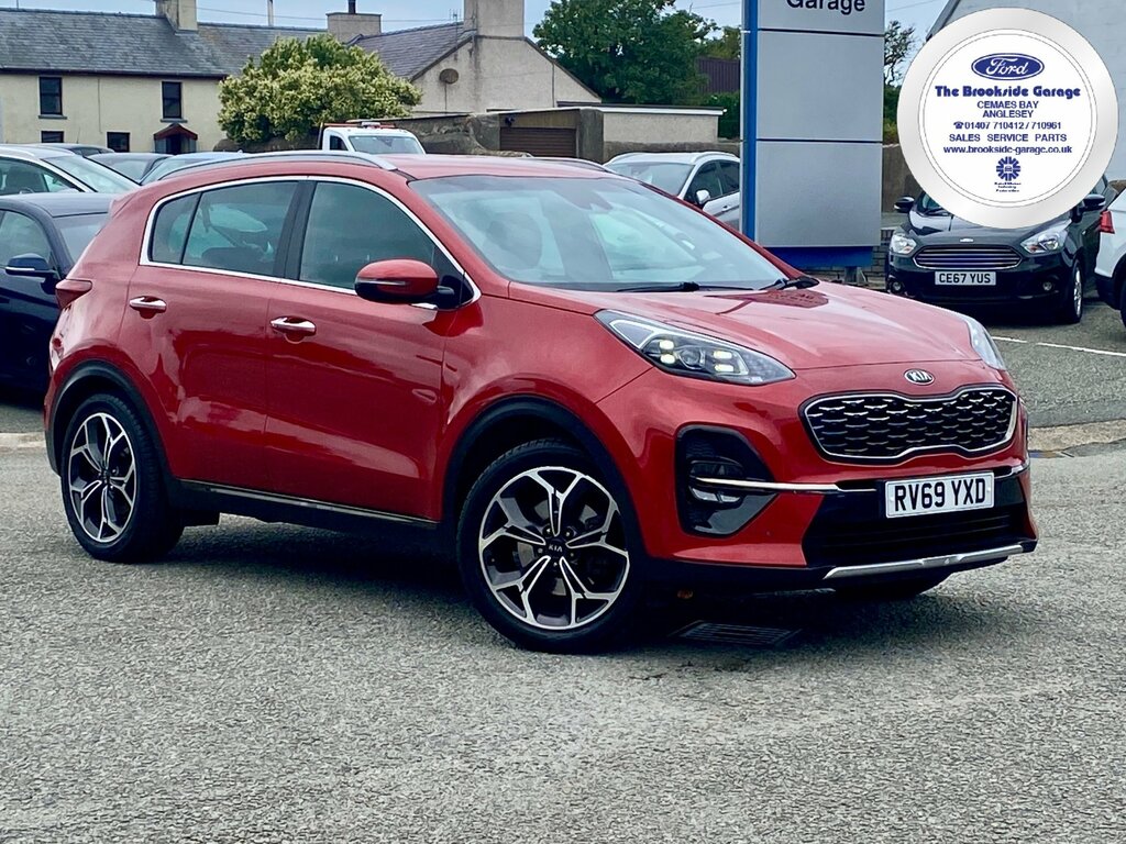 Kia Sportage 1.6 Crdi Ecodynamics Gt-line Suv Hybri Red