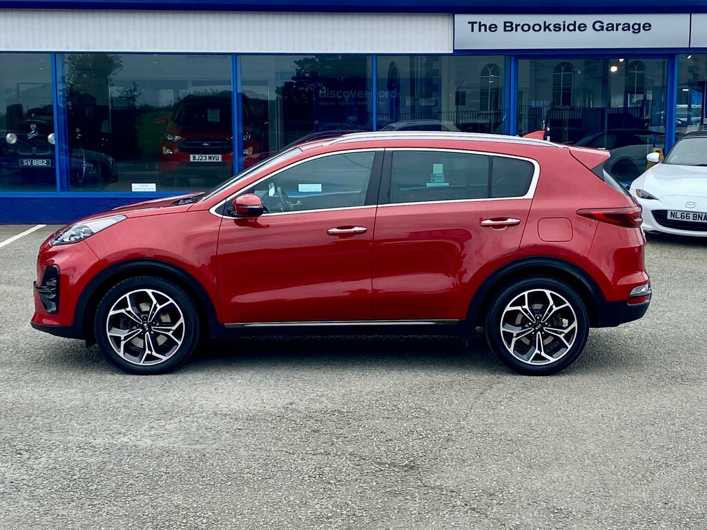 Kia Sportage 1.6 Crdi Ecodynamics Gt-line Suv Hybri Red #4