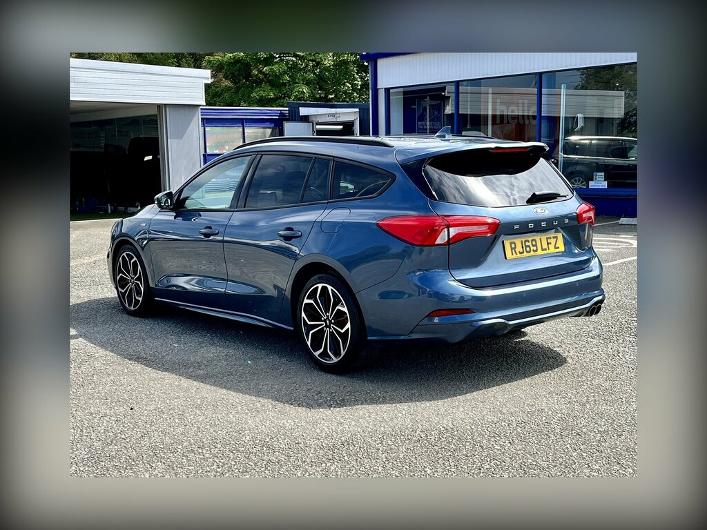 Ford Focus 2.0 Ecoblue St-line X Blue #4