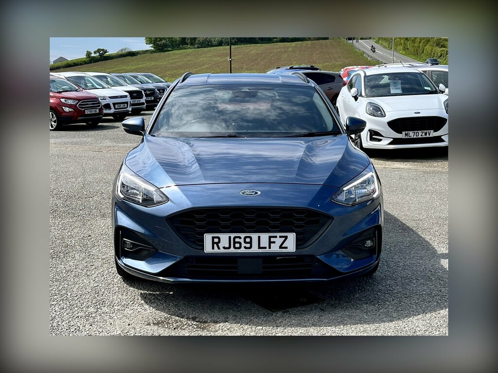 Ford Focus 2.0 Ecoblue St-line X Blue #2
