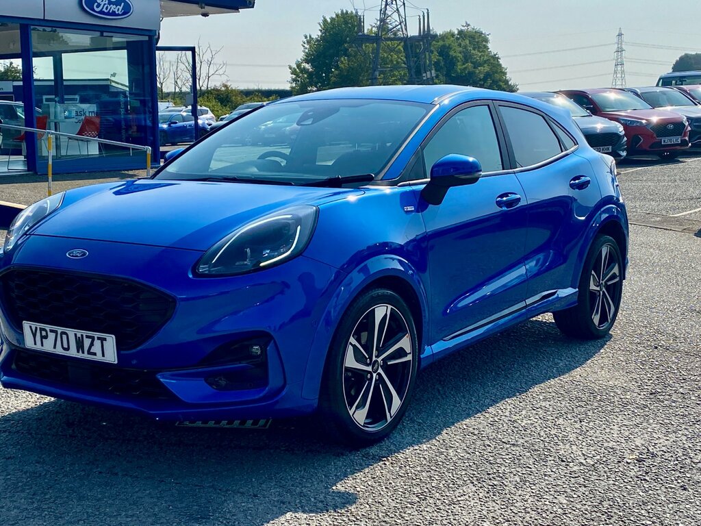 Ford Puma 1.0T Ecoboost St-line X Suv Dct Euro 6 Blue #3