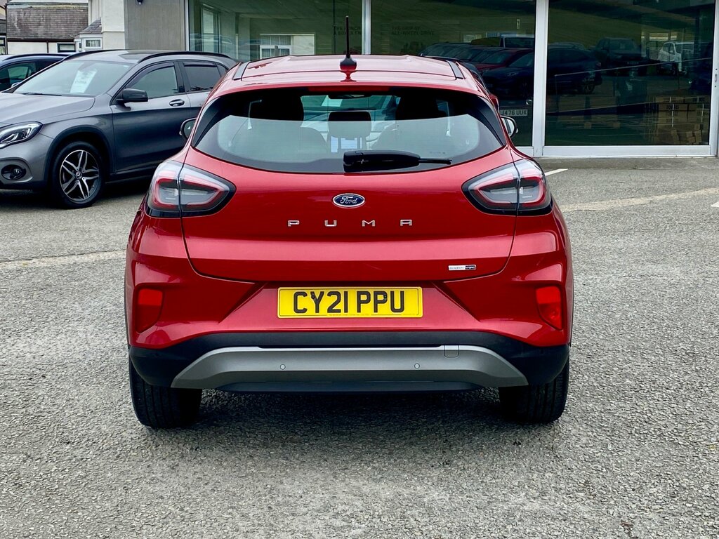 Ford Puma 1.0T Ecoboost Mhev Titanium Suv Red #6