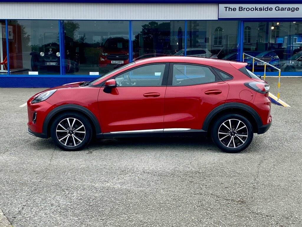 Ford Puma 1.0T Ecoboost Mhev Titanium Suv Red #4