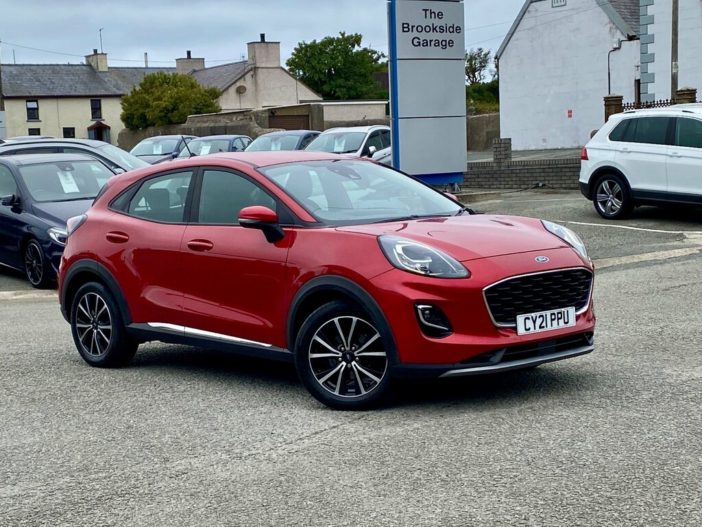 Ford Puma 1.0T Ecoboost Mhev Titanium Suv Red