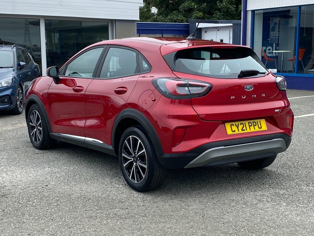 Ford Puma 1.0T Ecoboost Mhev Titanium Suv Red #5