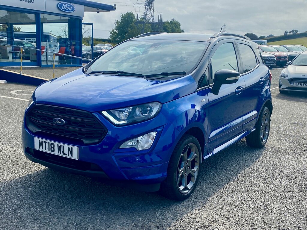 Ford Ecosport 1.0T Ecoboost St-line Suv Euro 6 Blue #3