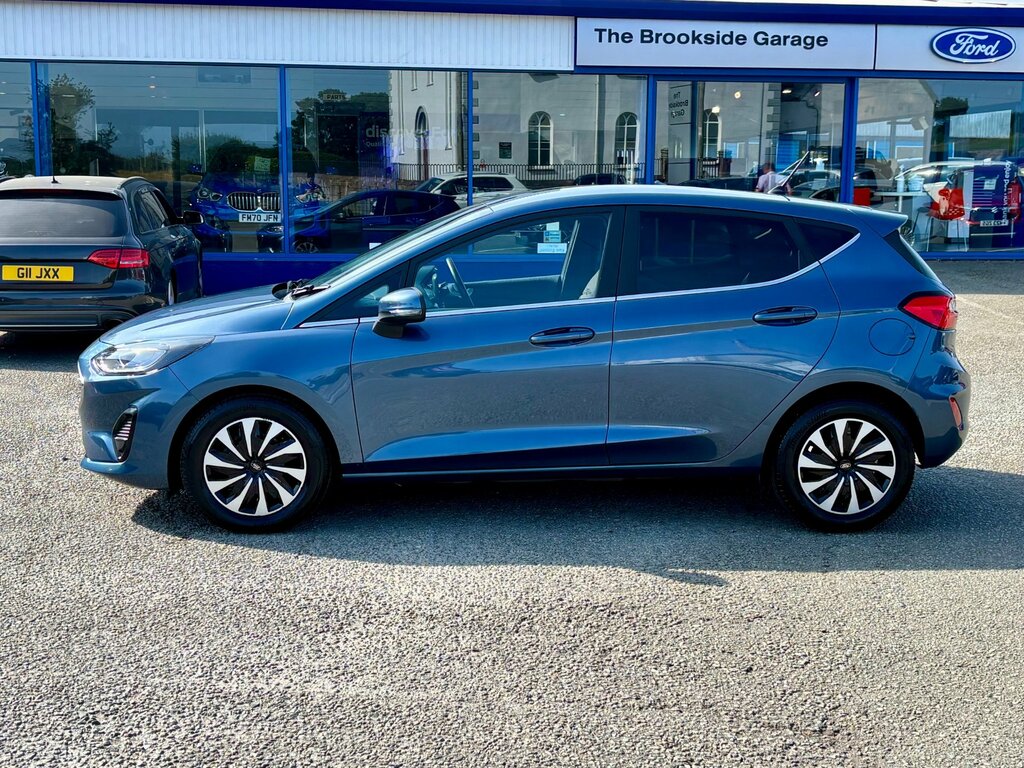 Ford Fiesta 1.0T Ecoboost Mhev Titanium Hatchback H Blue #4