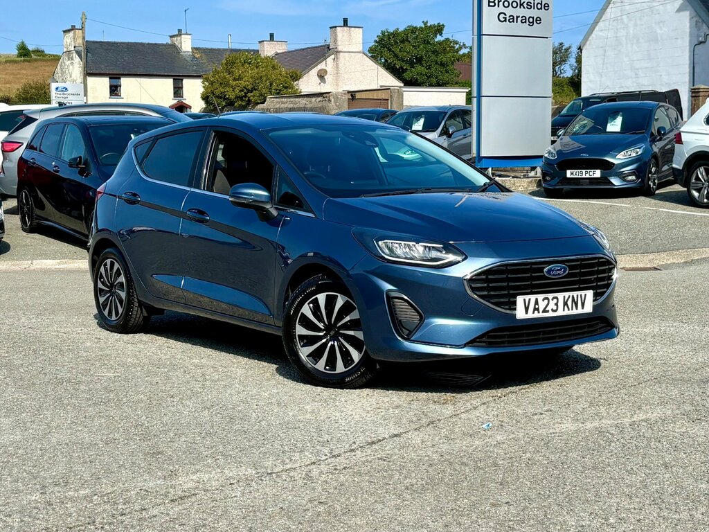 Ford Fiesta 1.0T Ecoboost Mhev Titanium Hatchback H Blue