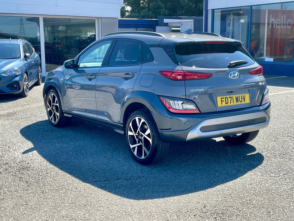 Hyundai Kona 1.0 T-gdi Mhev Premium Suv Hybrid Manua Grey #5