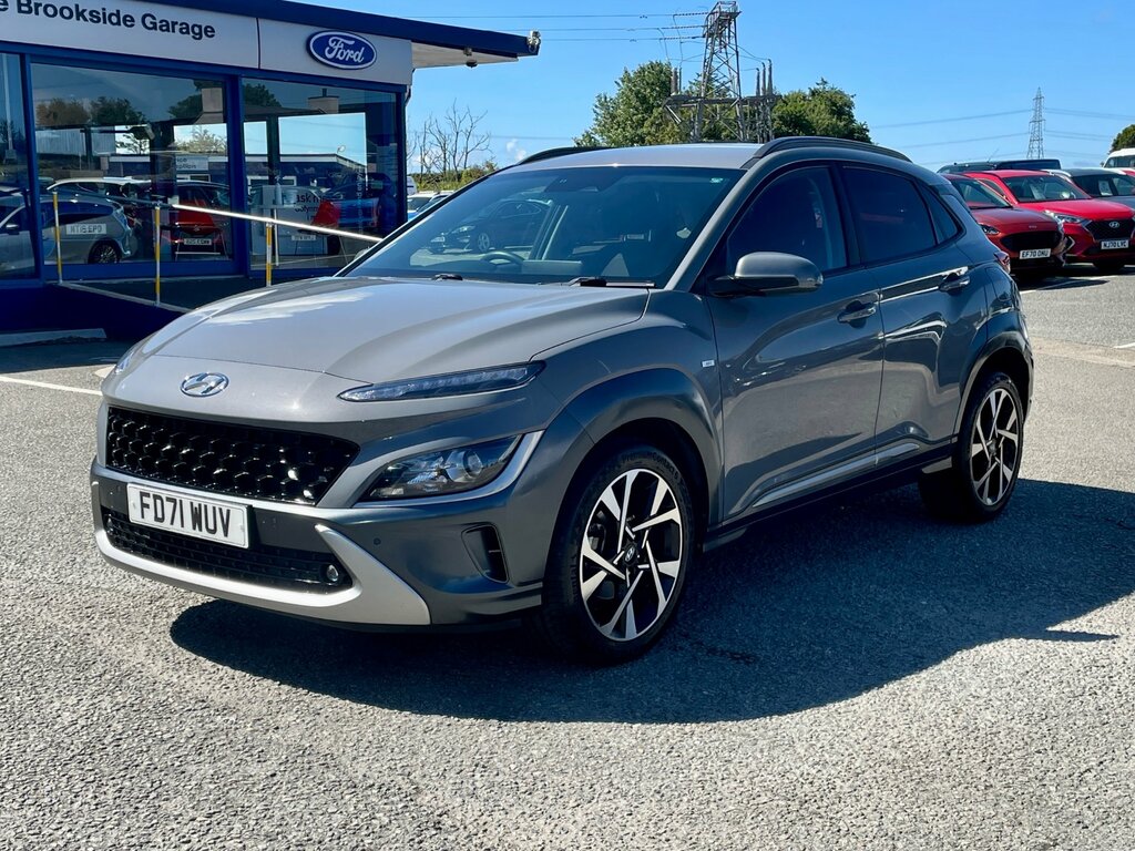 Hyundai Kona 1.0 T-gdi Mhev Premium Suv Hybrid Manua Grey #3