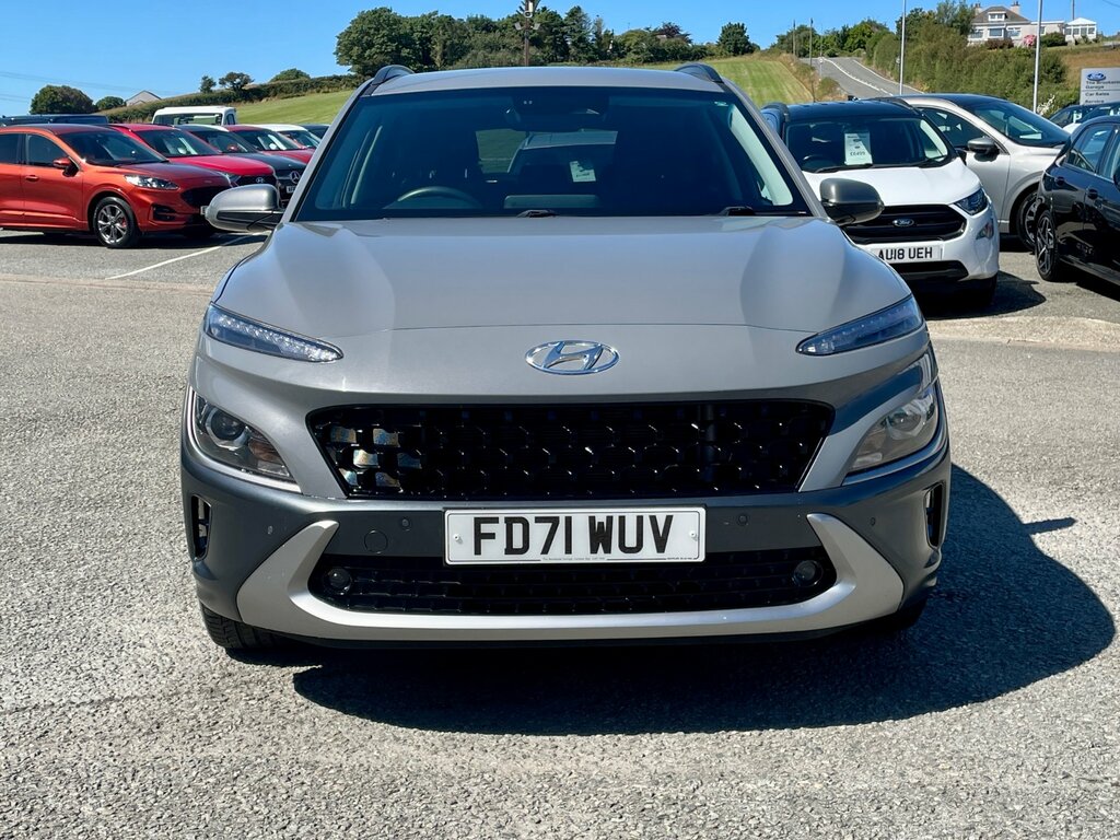 Hyundai Kona 1.0 T-gdi Mhev Premium Suv Hybrid Manua Grey #2