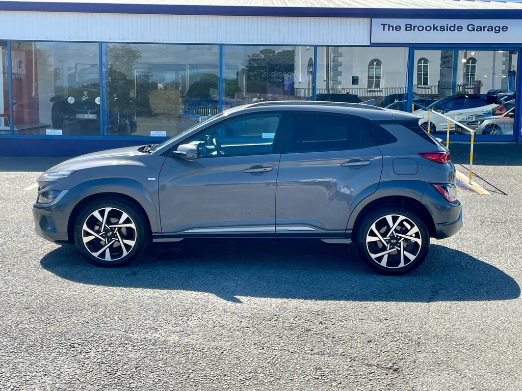 Hyundai Kona 1.0 T-gdi Mhev Premium Suv Hybrid Manua Grey #4