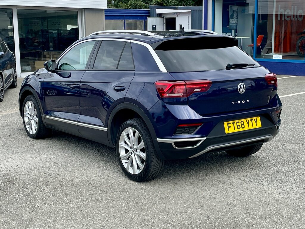 Volkswagen T-Roc 1.6 Tdi Sel Suv Euro 6 Ss 11 Blue #5