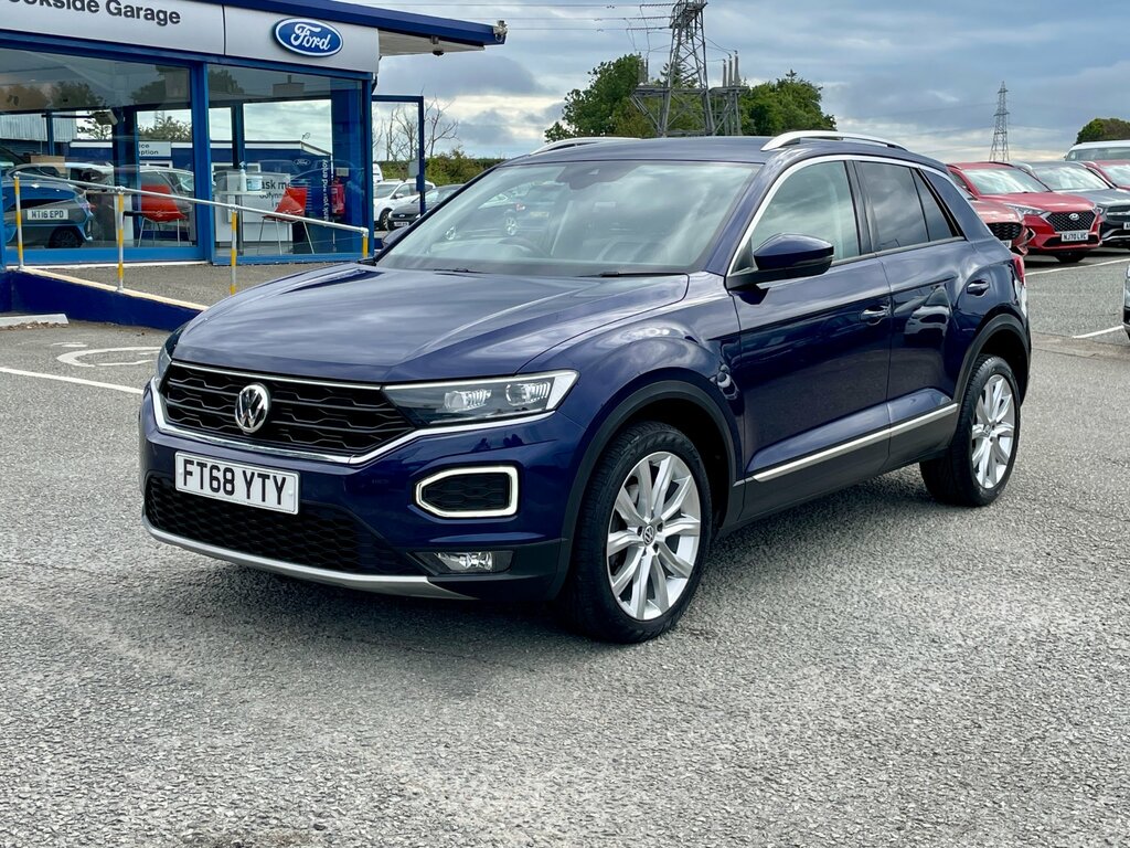 Volkswagen T-Roc 1.6 Tdi Sel Suv Euro 6 Ss 11 Blue #3