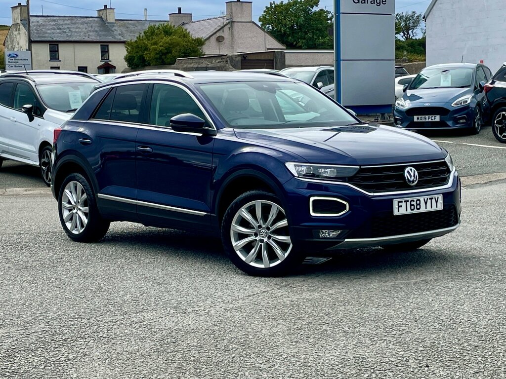 Volkswagen T-Roc 1.6 Tdi Sel Suv Euro 6 Ss 11 Blue