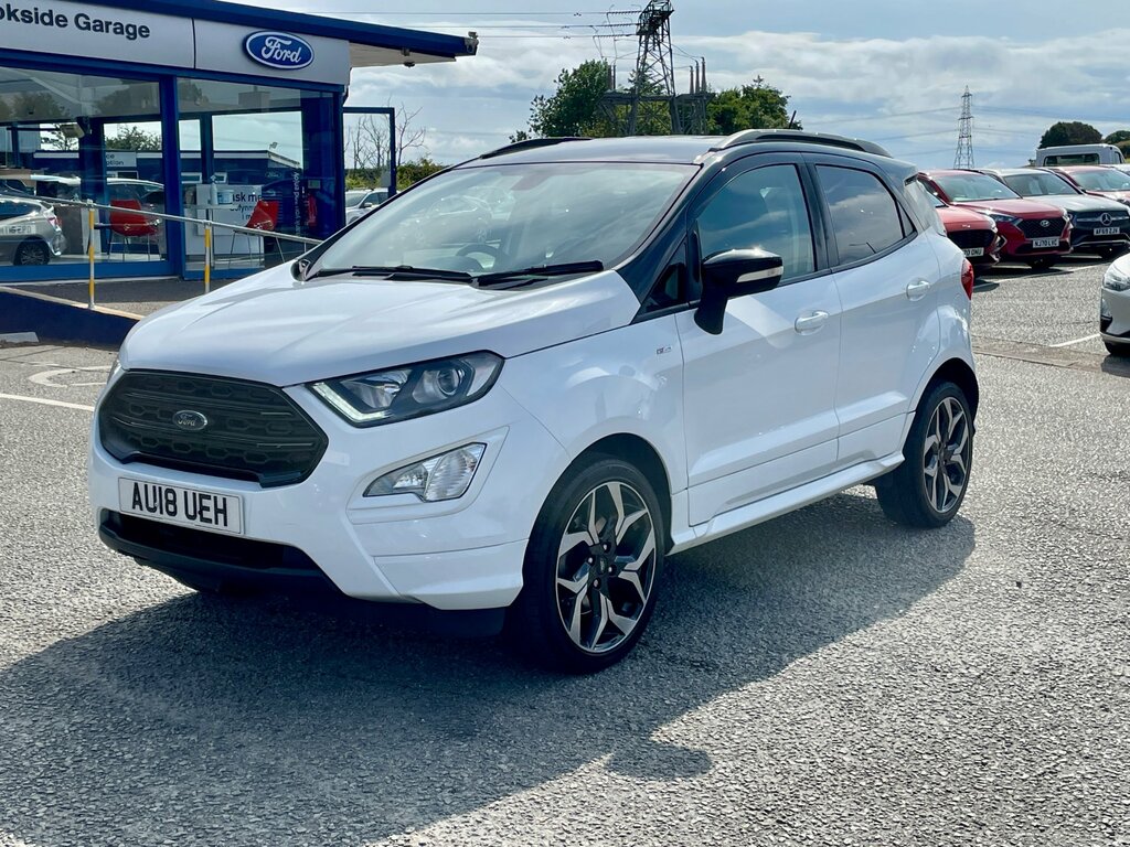 Ford Ecosport 1.0T Ecoboost St-line Suv Euro 6 White #3