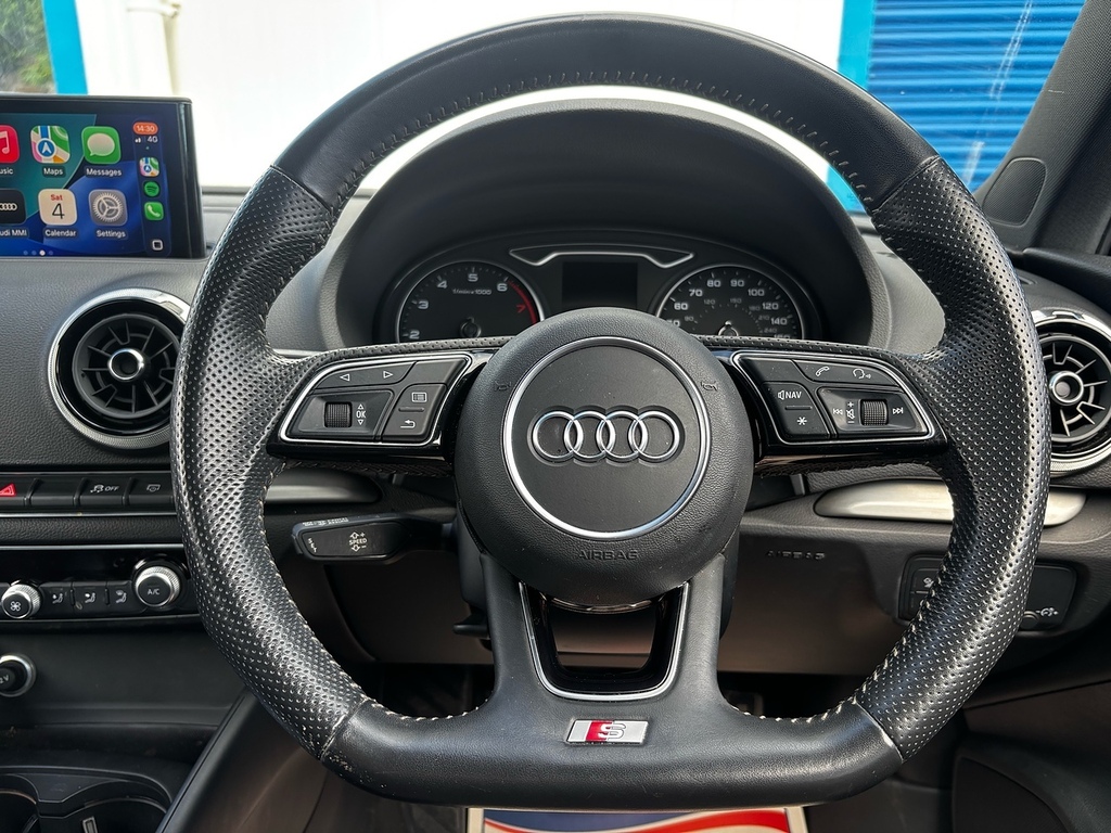 Audi A3 1.5 Tfsi Cod 35 S Line Sportback S Tron KM19PZA Black #6