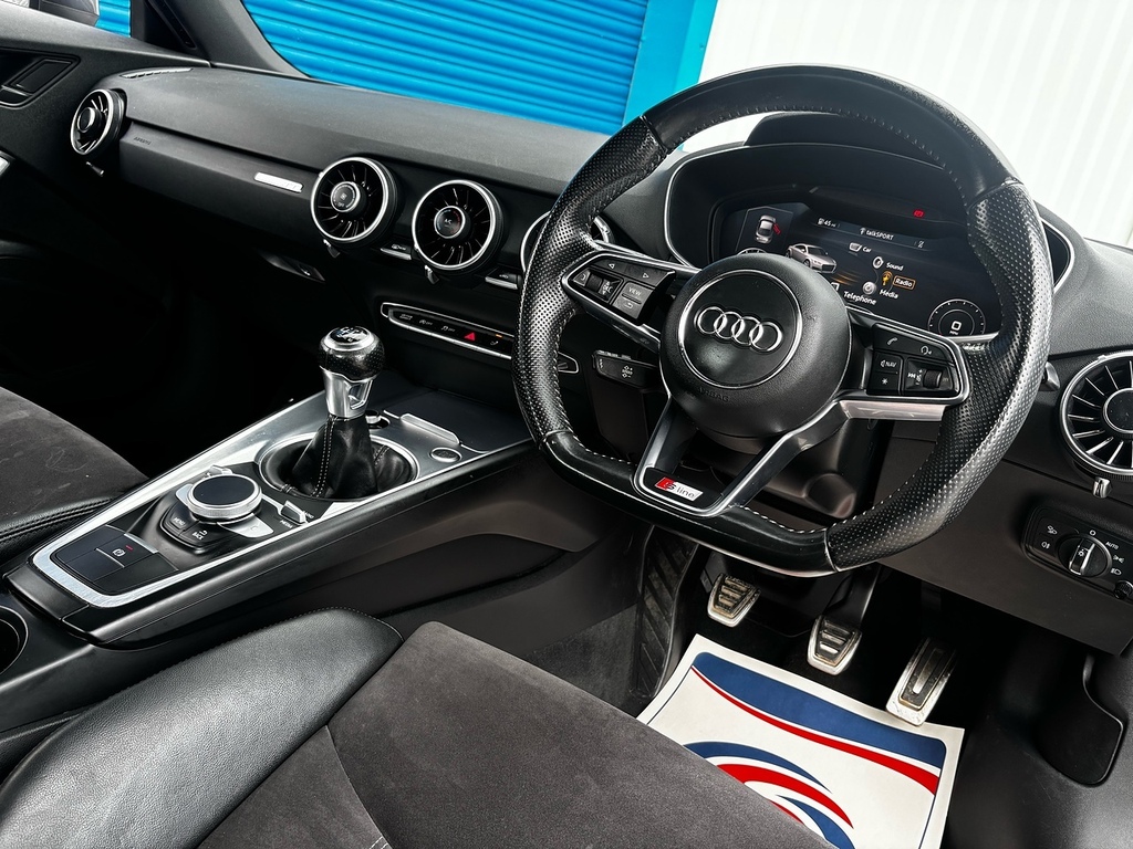 Audi TT 1.8 Tfsi S Line Coupe Euro 6 S MT17FZB Grey #3
