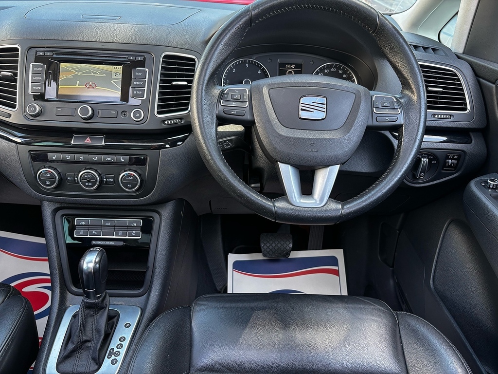 Seat Alhambra Tdi Se Lux Mpv 2.0 White #5