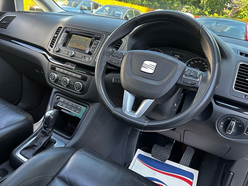 Seat Alhambra Tdi Se Lux Mpv 2.0 White #4