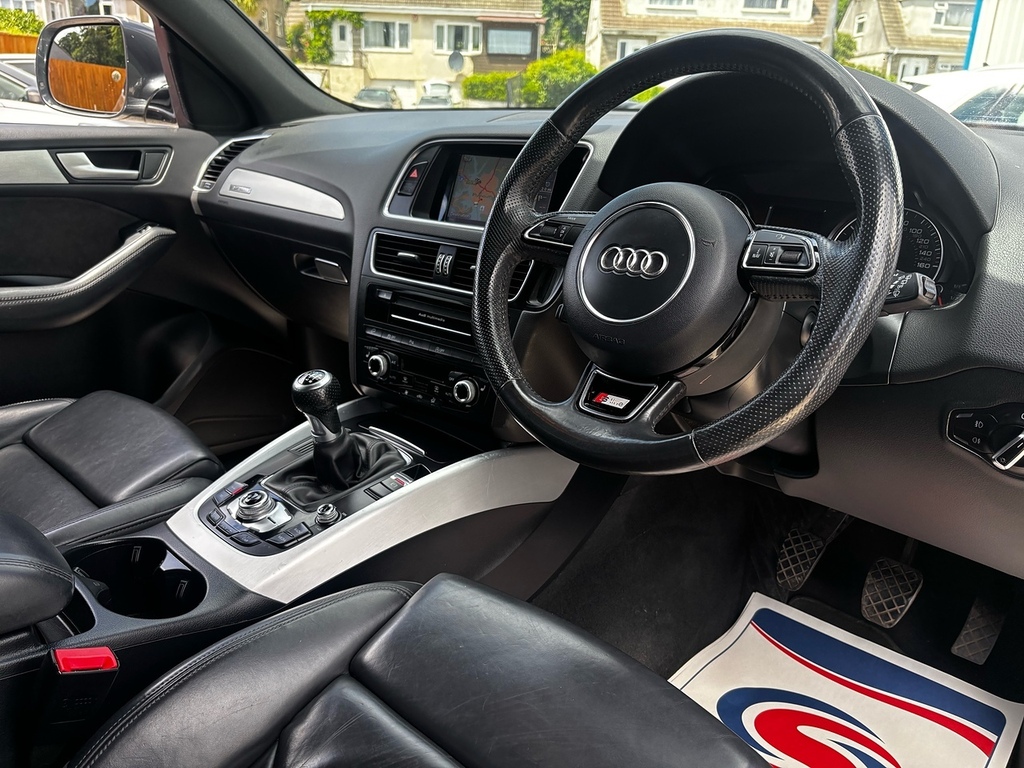 Audi Q5 2.0 Tdi S Line Plus Suv Quattro Grey #3