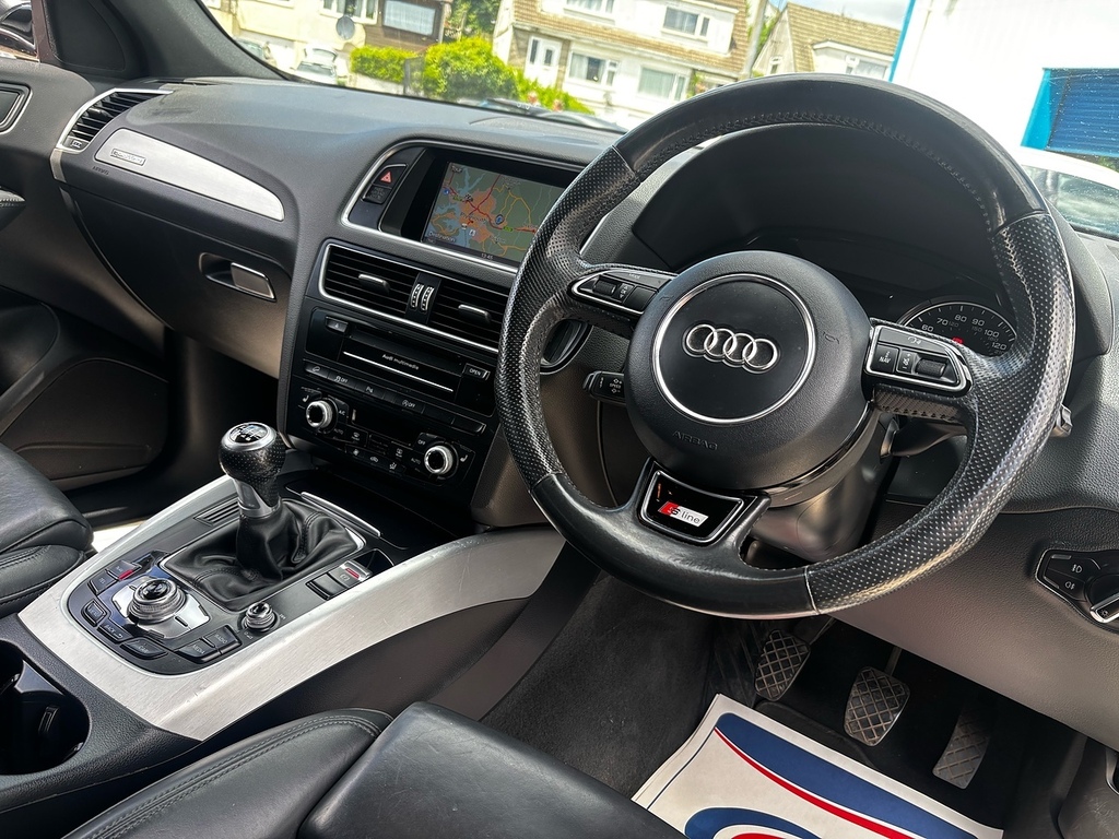 Audi Q5 2.0 Tdi S Line Plus Suv Quattro Grey #4