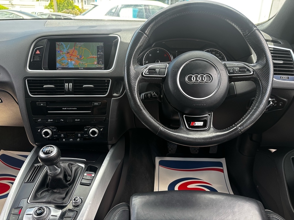 Audi Q5 2.0 Tdi S Line Plus Suv Quattro Grey #6