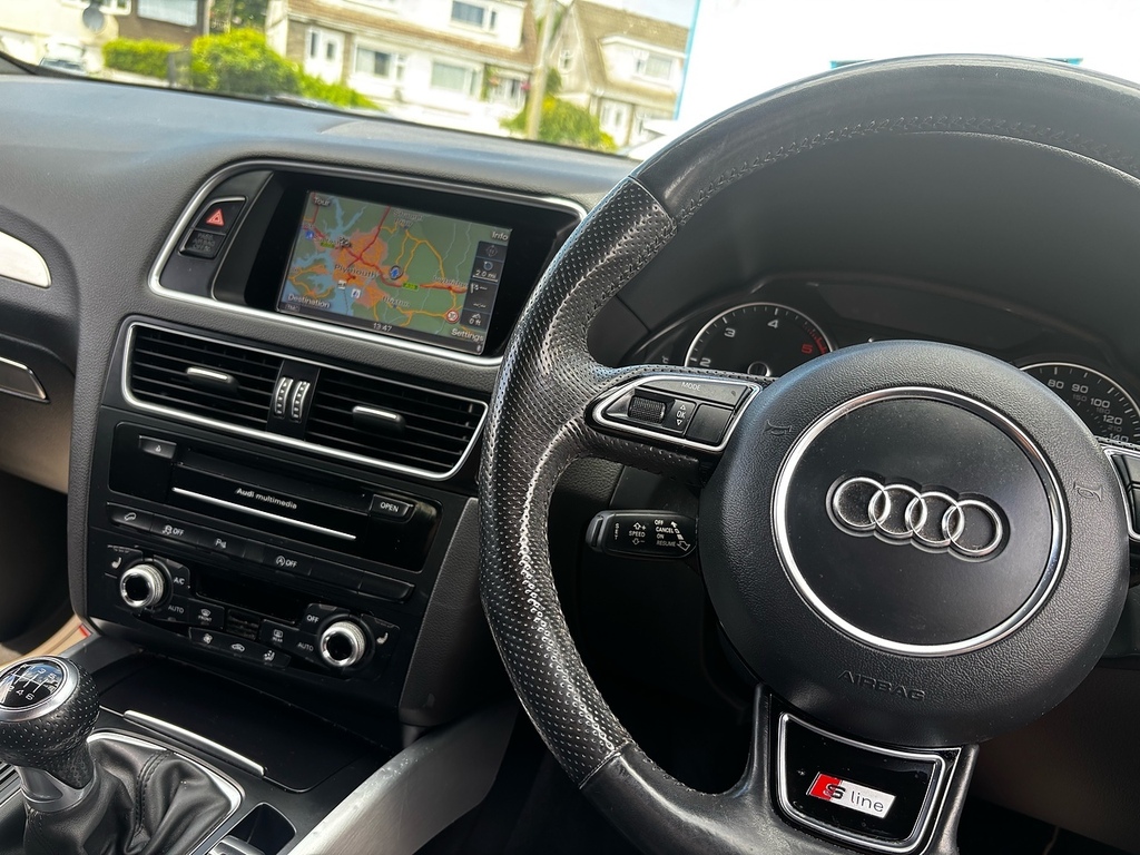 Audi Q5 2.0 Tdi S Line Plus Suv Quattro Grey #5