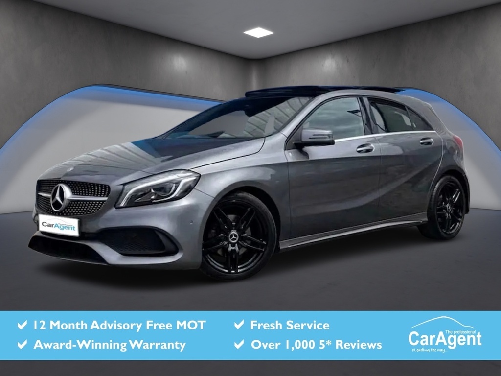 Mercedes-Benz A Class 1.5 A180d Amg Line Premium Plus Hatchback Di Grey