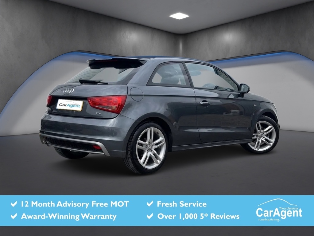 Audi A1 1.6 Tdi S Line Hatchback Euro 5 Grey #2