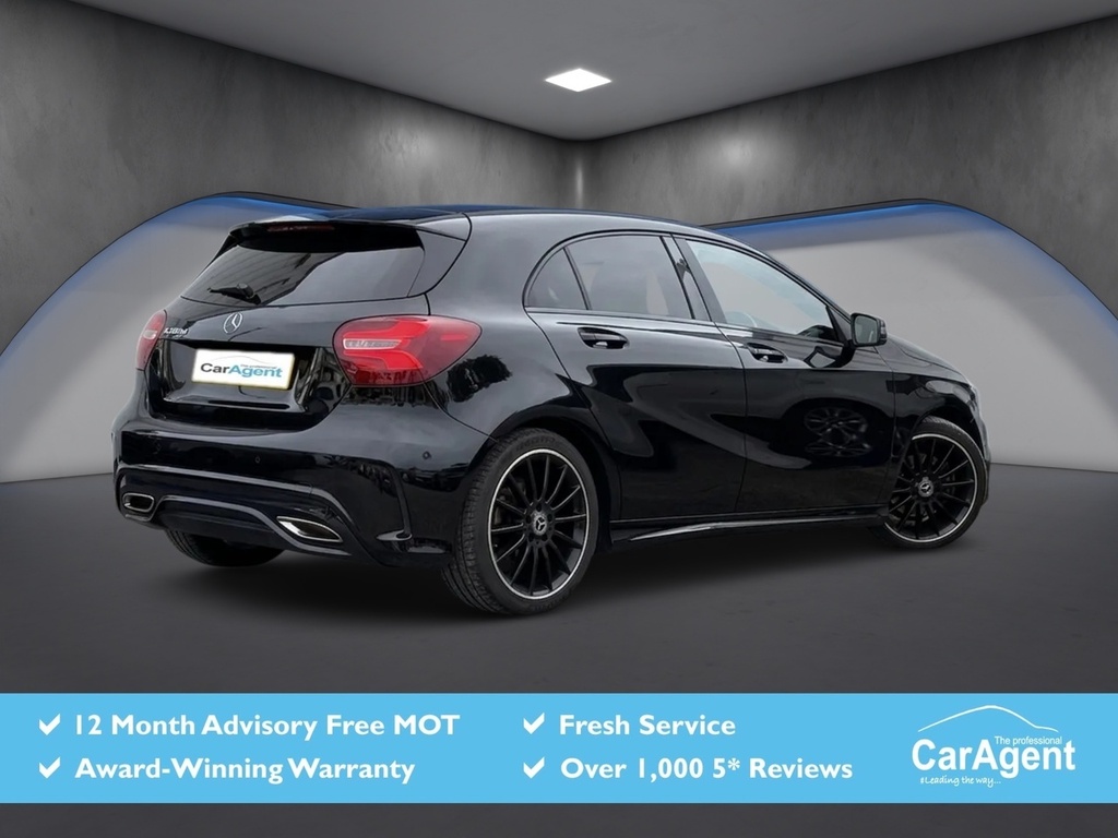 Mercedes-Benz A Class A200d Amg Line Hatchback 2.1 LG18NLC Black #2