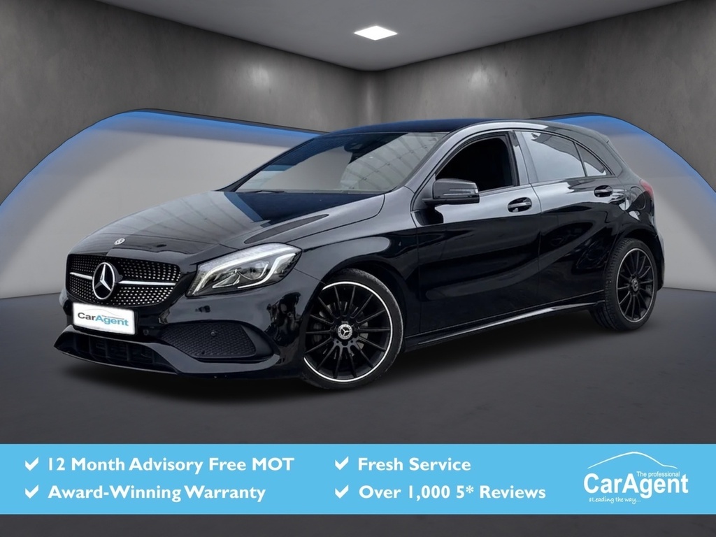 Mercedes-Benz A Class A200d Amg Line Hatchback 2.1 Black
