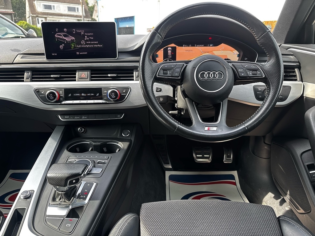 Audi A4 Avant 2.0 Tdi S Line Estate S Tronic Quattro Black #4