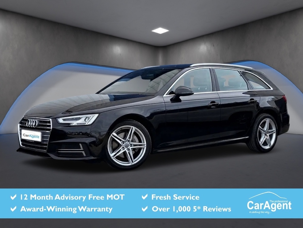 Audi A4 Avant 2.0 Tdi S Line Estate S Tronic Quattro Black