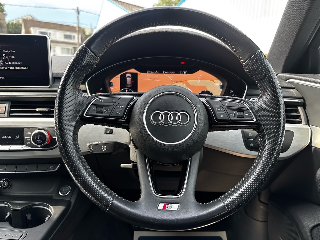 Audi A4 Avant 2.0 Tdi S Line Estate S Tronic Quattro Black #6