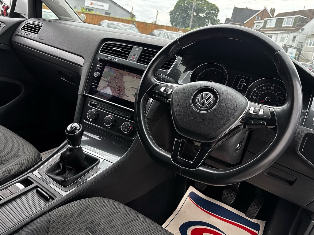 Volkswagen Golf 1.4 Tsi Se Nav Hatchback Euro 6 BA18OVT White #4