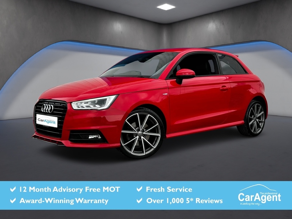 Audi A1 1.4 Tfsi Cod Black Edition Hatchback Ma Red