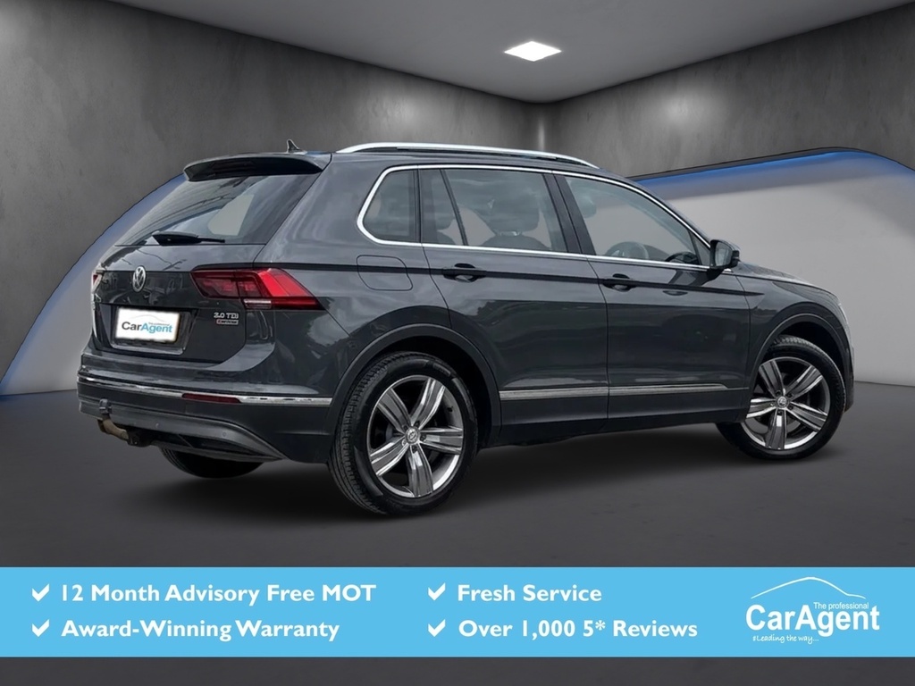 Volkswagen Tiguan 2.0 Tdi Sel Suv Dsg 4Motion Euro 6 Ss VE67RWK Grey #2