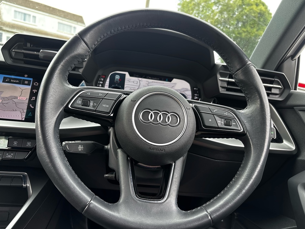 Audi A3 1.5 Tfsi 35 Sport Sportback Euro BT20OPL White #6
