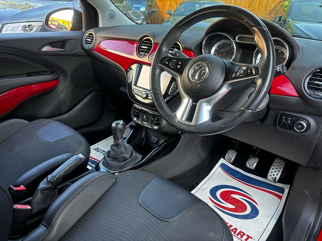Vauxhall Adam I Ecoflex Energised Hatchback 1.2 VF66BJJ Red #3