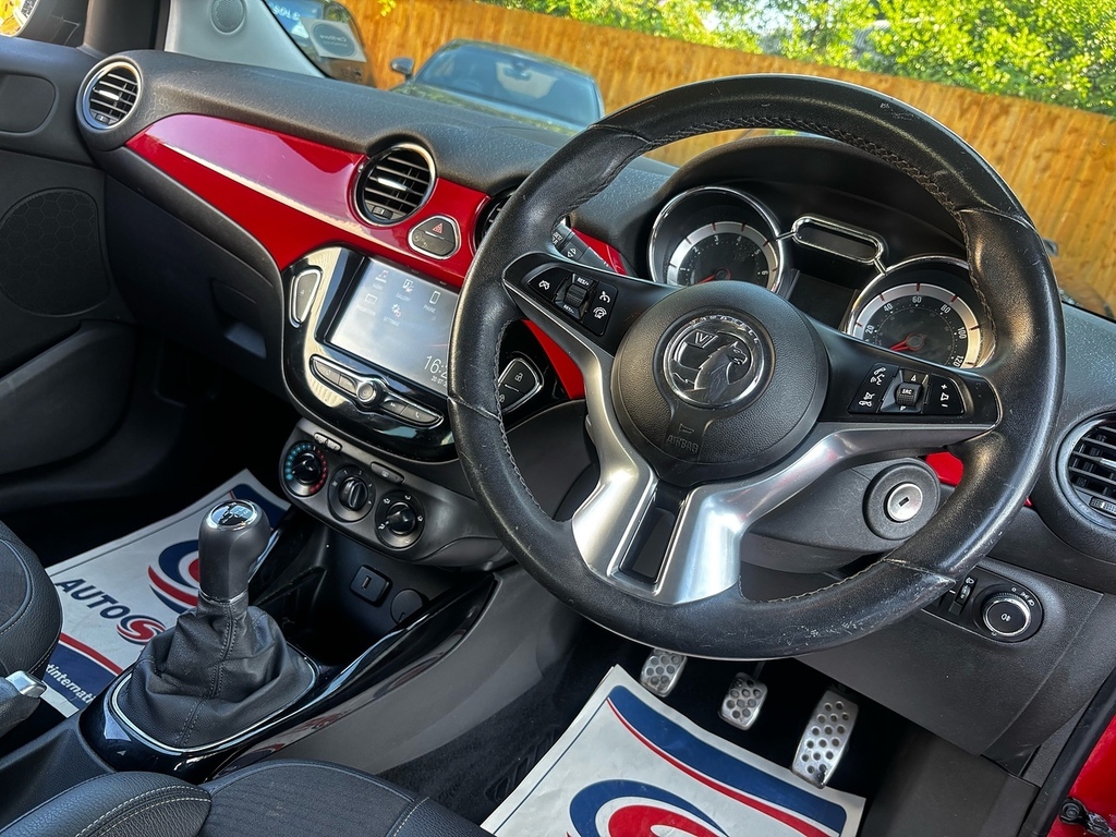 Vauxhall Adam I Ecoflex Energised Hatchback 1.2 VF66BJJ Red #5
