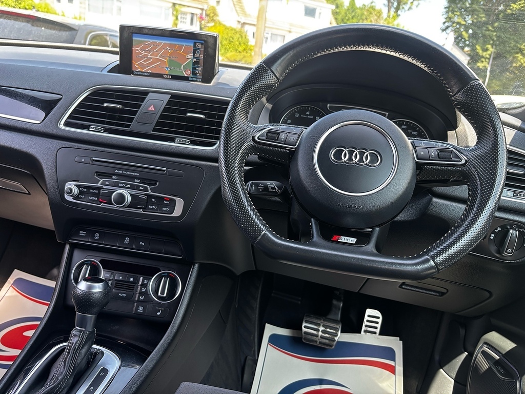 Audi Q3 1.4 Tfsi Cod Black Edition Suv S Tronic WK68HND White #5