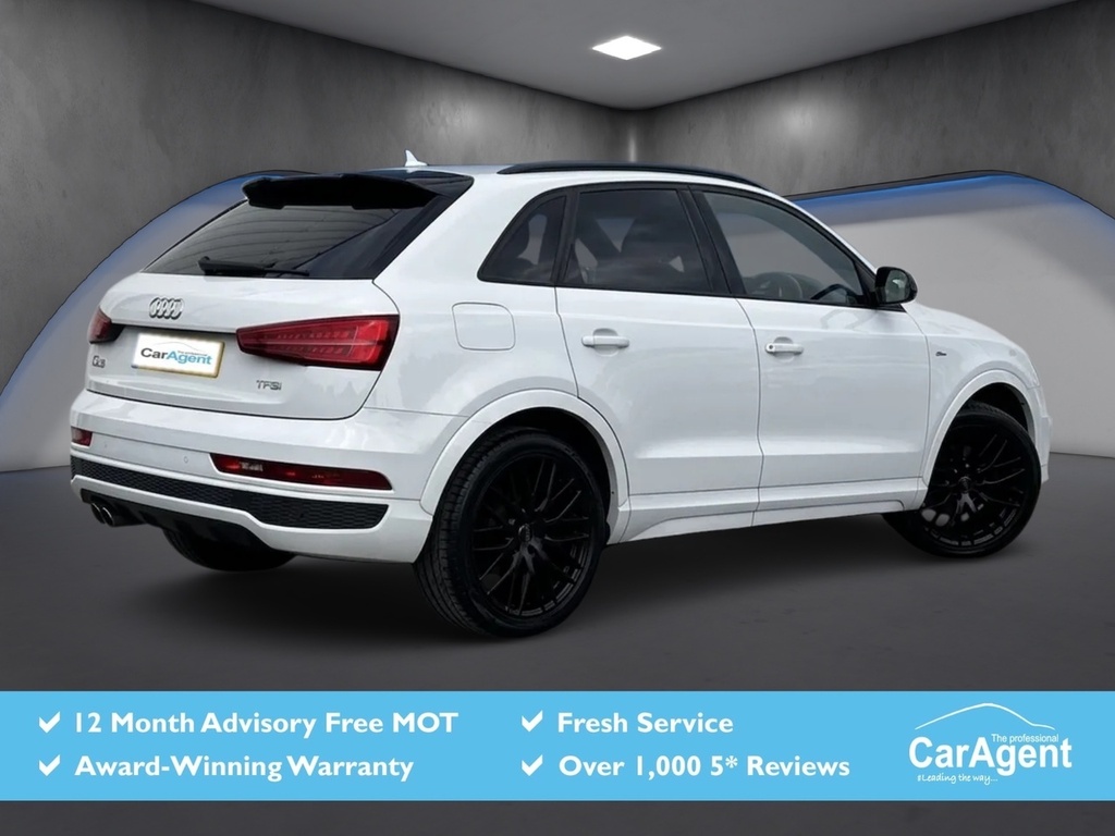 Audi Q3 1.4 Tfsi Cod Black Edition Suv S Tronic WK68HND White #2