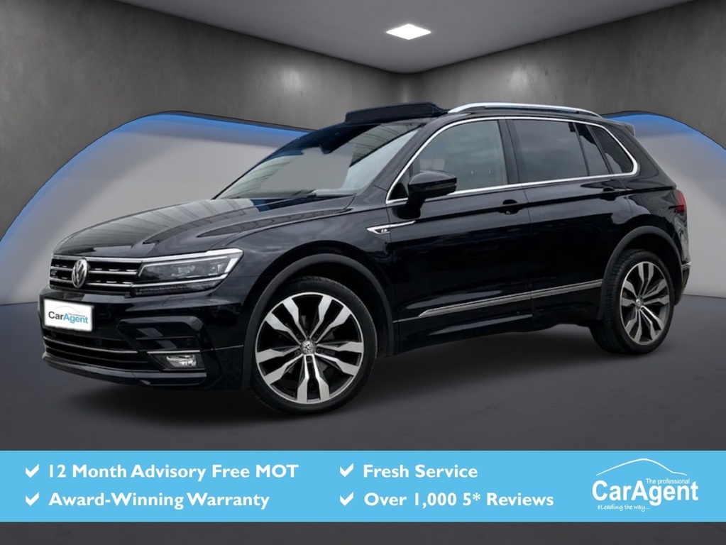 Volkswagen Tiguan 2.0 Tdi R-line Suv Dsg 4Motion Euro 6 Black