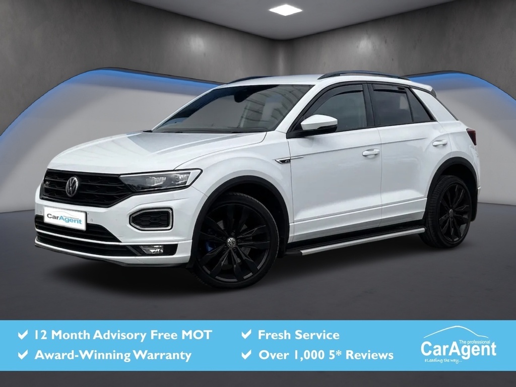 Volkswagen T-Roc 1.6 Tdi R-line Suv Euro 6 Ss White