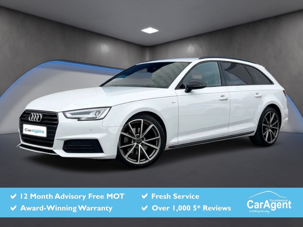Audi A4 Avant 2.0 Tfsi Black Edition Estate S Tronic White